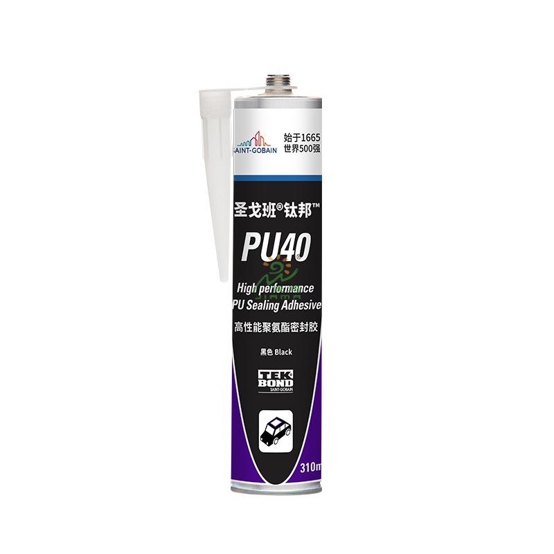 圣戈班聚氨酯密封胶TEK PU40-310ml-黑色
