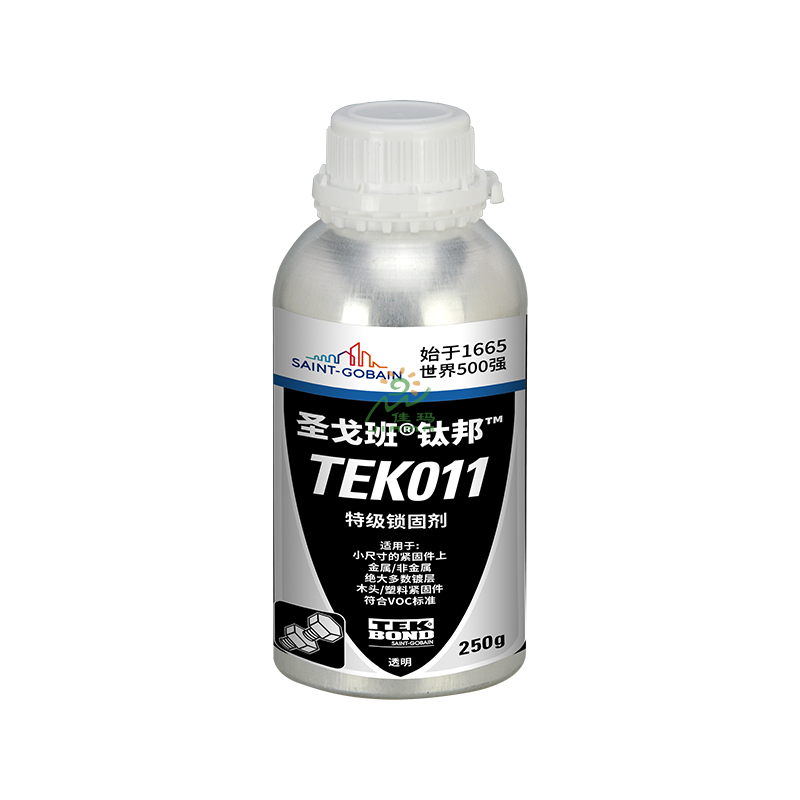 圣戈班螺纹锁固胶TEK011-250g-透明